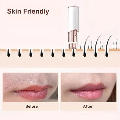 2 in 1 Facial & Eyebrow Hair Trimmer,Electric Eyebrow Trimmer, Lip Facial Body Hair Removal Tool, Facial Hair Care Tool, Electric Shaver Women, Eyebrow, Epilator Hair Remover#Tiktokshopholidayhaul