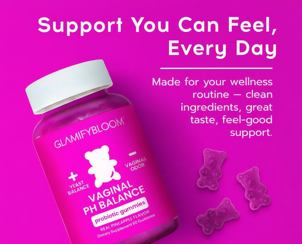 NEW BEARVANA PH Balance Gummies - Women'S Real Pineapple Flavored Vaginal Supplement - One Month Supply - Probiotics Edible Dietary Healthcare Vitamins - Optimum Fitness