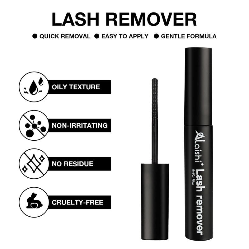 AILAISHI Classic Black and White 3D Eyelash Cluster Set, DIY Eyelash Extension 10-18Mm, 144Pcs D-Curled Soft Natural Eyelashes, with Eyelash Adhesive and Sealant, Tweezers, Makeup Remover , Tiktok Shop Holiday Haul