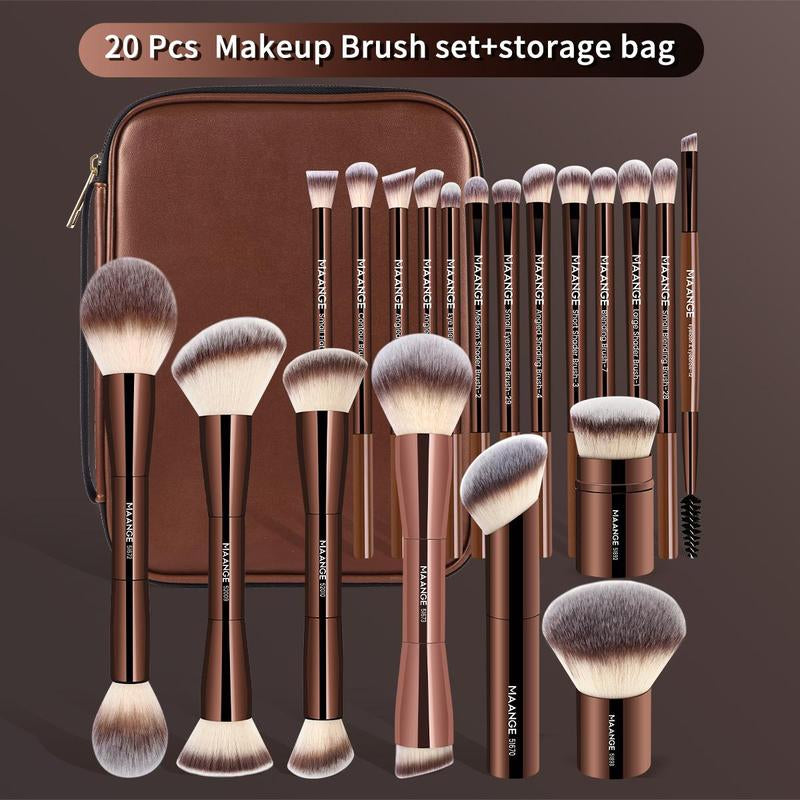 MAANGE Makeup Brushes Set 1 Set Multifunctional Makeup Brushes for Powder Liquid Cream Makeup Tools for Women Cosmetics Brushes Set Makeup Kits Makeup Brushes Set Makeup Tools Cosmetics Kits Concealer Brush
