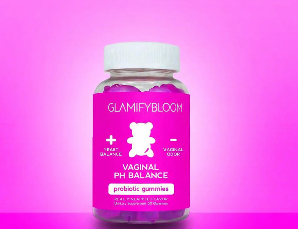 NEW BEARVANA PH Balance Gummies - Women'S Real Pineapple Flavored Vaginal Supplement - One Month Supply - Probiotics Edible Dietary Healthcare Vitamins - Optimum Fitness