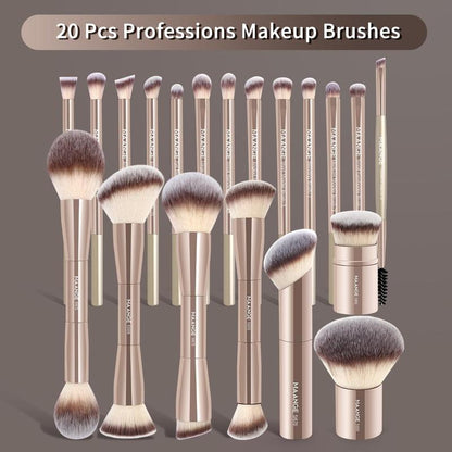MAANGE Makeup Brushes Set 1 Set Multifunctional Makeup Brushes for Powder Liquid Cream Makeup Tools for Women Cosmetics Brushes Set Makeup Kits Makeup Brushes Set Makeup Tools Cosmetics Kits Concealer Brush