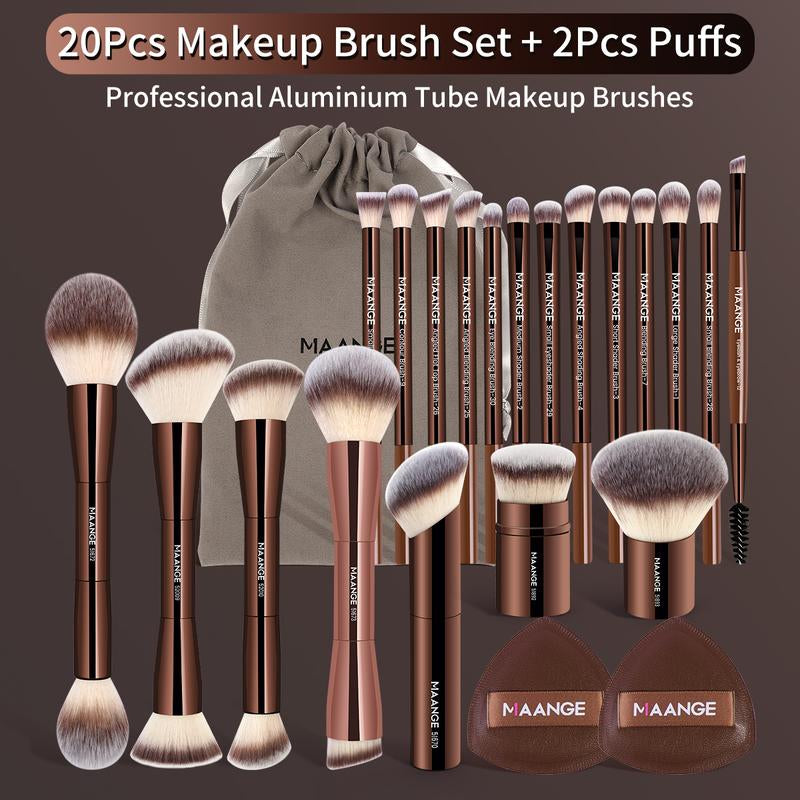 MAANGE Makeup Brushes Set 1 Set Multifunctional Makeup Brushes for Powder Liquid Cream Makeup Tools for Women Cosmetics Brushes Set Makeup Kits Makeup Brushes Set Makeup Tools Cosmetics Kits Concealer Brush