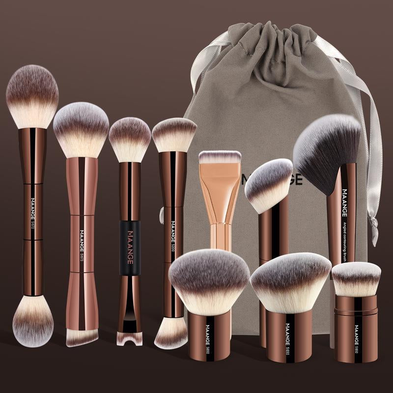 MAANGE Makeup Brushes Set 1 Set Multifunctional Makeup Brushes for Powder Liquid Cream Makeup Tools for Women Cosmetics Brushes Set Makeup Kits Makeup Brushes Set Makeup Tools Cosmetics Kits Concealer Brush
