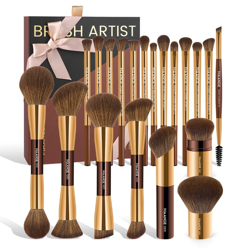 MAANGE Makeup Brushes Set 1 Set Multifunctional Makeup Brushes for Powder Liquid Cream Makeup Tools for Women Cosmetics Brushes Set Makeup Kits Makeup Brushes Set Makeup Tools Cosmetics Kits Concealer Brush