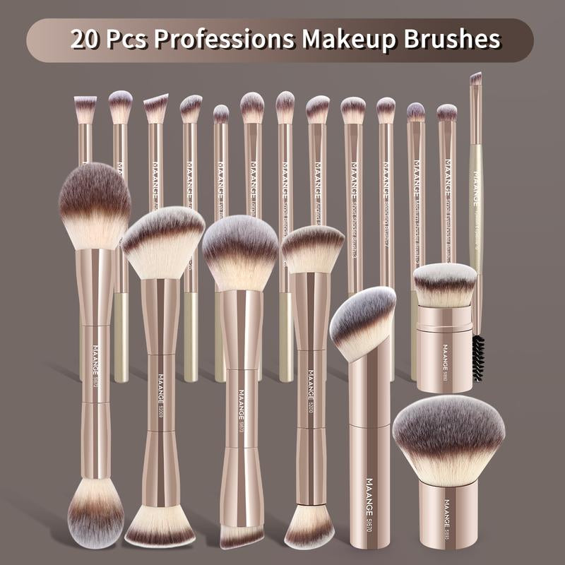 MAANGE Makeup Brushes Set 1 Set Multifunctional Makeup Brushes for Powder Liquid Cream Makeup Tools for Women Cosmetics Brushes Set Makeup Kits Makeup Brushes Set Makeup Tools Cosmetics Kits Concealer Brush