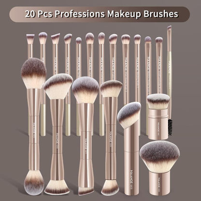MAANGE Makeup Brushes Set 1 Set Multifunctional Makeup Brushes for Powder Liquid Cream Makeup Tools for Women Cosmetics Brushes Set Makeup Kits Makeup Brushes Set Makeup Tools Cosmetics Kits Concealer Brush