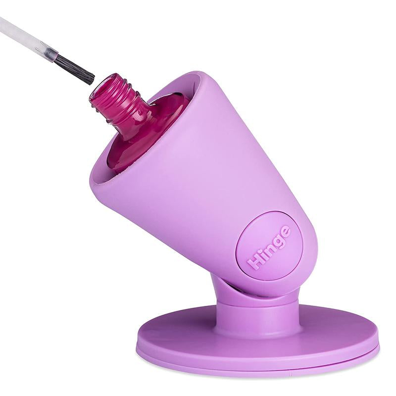 Tweexy Untippable Nail Polish Holder | Anti-Spill Bottle Stand with Smartgrip Suction for Nail Art and Manicure | Christmas Stocking Stuffer Gift Hand Organiser