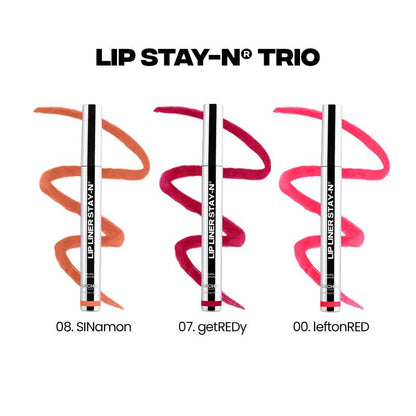 [Tiktok Exclusive] SACHEU Lip STAY-N TRIO - Peel-Off Lip Stain - All-Day Wear Transfer-Proof Lip Stain - Infused with Hyaluronic Acid & Vitamin E for All Skin Types - Vegan & Cruelty-Free