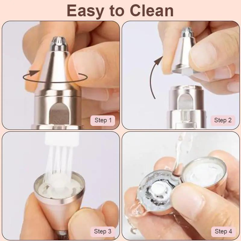 2 in 1 Facial & Eyebrow Hair Trimmer,Electric Eyebrow Trimmer, Lip Facial Body Hair Removal Tool, Facial Hair Care Tool, Electric Shaver Women, Eyebrow, Epilator Hair Remover#Tiktokshopholidayhaul