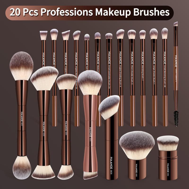 MAANGE Makeup Brushes Set 1 Set Multifunctional Makeup Brushes for Powder Liquid Cream Makeup Tools for Women Cosmetics Brushes Set Makeup Kits Makeup Brushes Set Makeup Tools Cosmetics Kits Concealer Brush