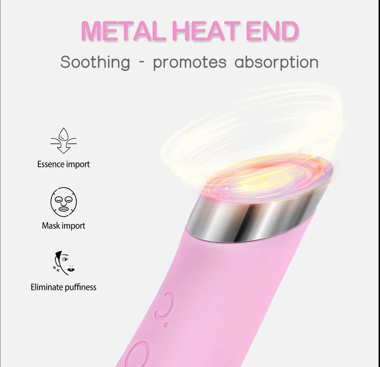 Premium Heatable Vibrating Facial Cleansing Brush