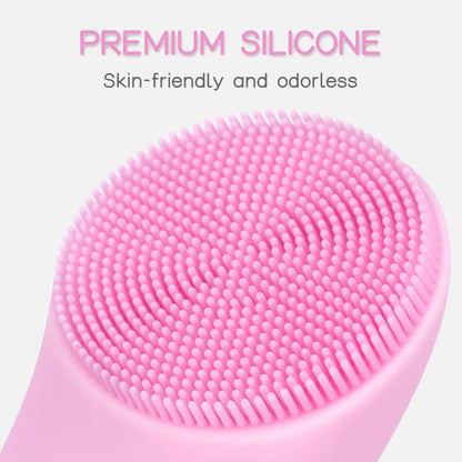 Premium Heatable Vibrating Facial Cleansing Brush