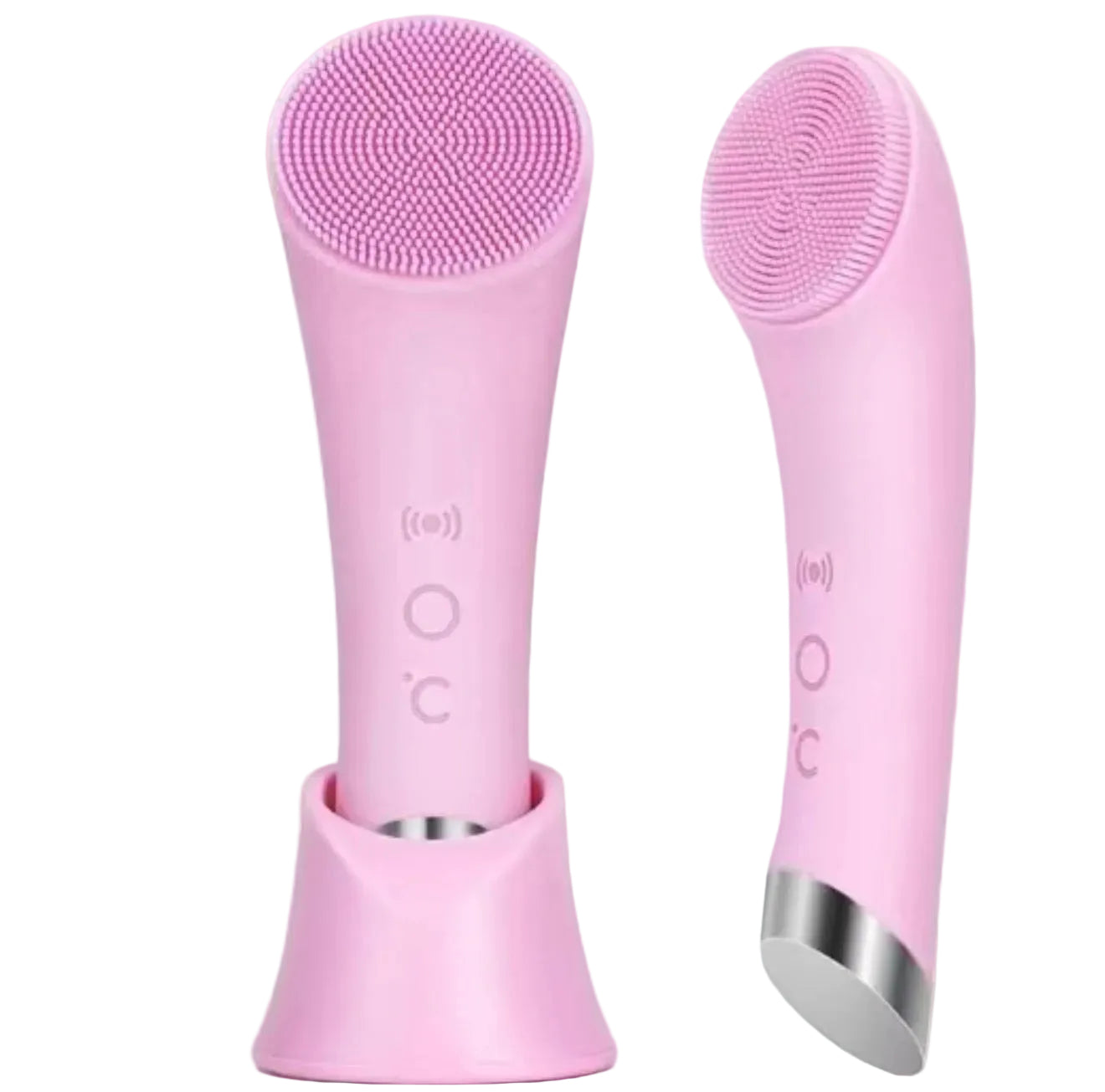 Premium Heatable Vibrating Facial Cleansing Brush