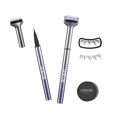 GLAMIFYBLOOM 2-in-1 Eyelash Stamp & Eyeliner Pen