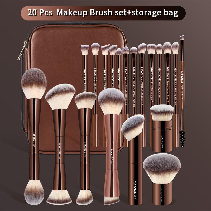 MAANGE Makeup Brushes Set 1 Set Multifunctional Makeup Brushes for Powder Liquid Cream Makeup Tools for Women Cosmetics Brushes Set Makeup Kits Makeup Brushes Set Makeup Tools Cosmetics Kits Concealer Brush