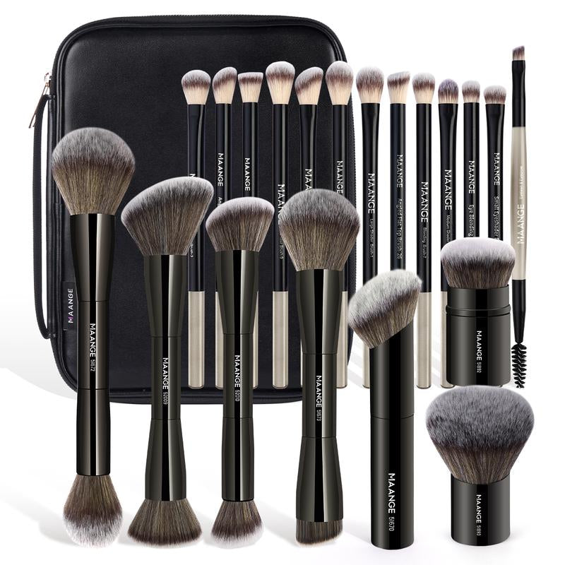 MAANGE Makeup Brushes Set 1 Set Multifunctional Makeup Brushes for Powder Liquid Cream Makeup Tools for Women Cosmetics Brushes Set Makeup Kits Makeup Brushes Set Makeup Tools Cosmetics Kits Concealer Brush