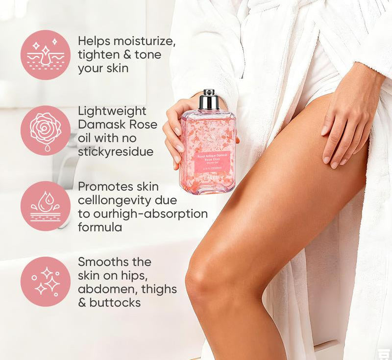 【Sw-1】Easyes Rose Essence Native Body Wash - Red Rose Fragrance 3X Repair Deep Moisture Soft Skin for Dry & Sensitive Skin Instant Relief of Dryness and Itching Vegan No Animal Testing the Best Choice for Gifts Tiktokshopblackfriday