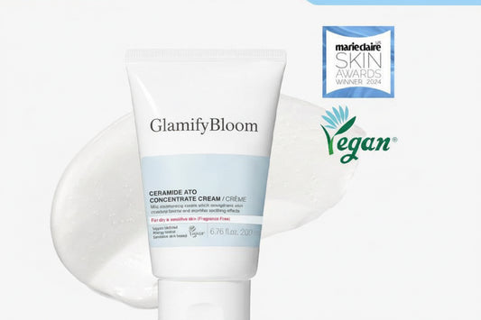 ILLIYOON Ceramide Ato Concentrate Cream | Moisturizer for Dry & Sensitive Skin, 100Hr Lasting Hydration, for Face & Body, Gentle for Infants, Moisture Barrier Repair, Vegan Certified, 6.76 Fl.Oz.