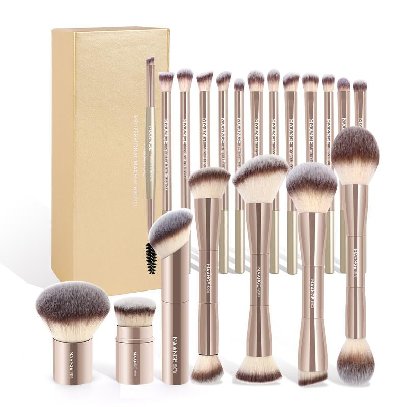 MAANGE Makeup Brushes Set 1 Set Multifunctional Makeup Brushes for Powder Liquid Cream Makeup Tools for Women Cosmetics Brushes Set Makeup Kits Makeup Brushes Set Makeup Tools Cosmetics Kits Concealer Brush